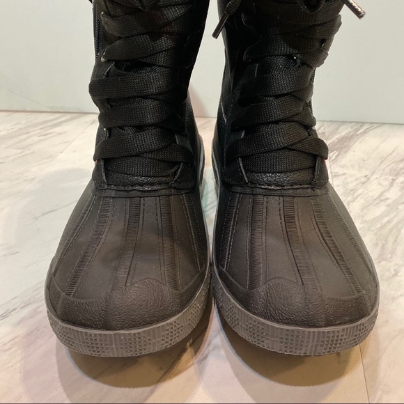 New! Pajar Selma Waterproof Black Duck Boot 8L US - Picture 8 of 14